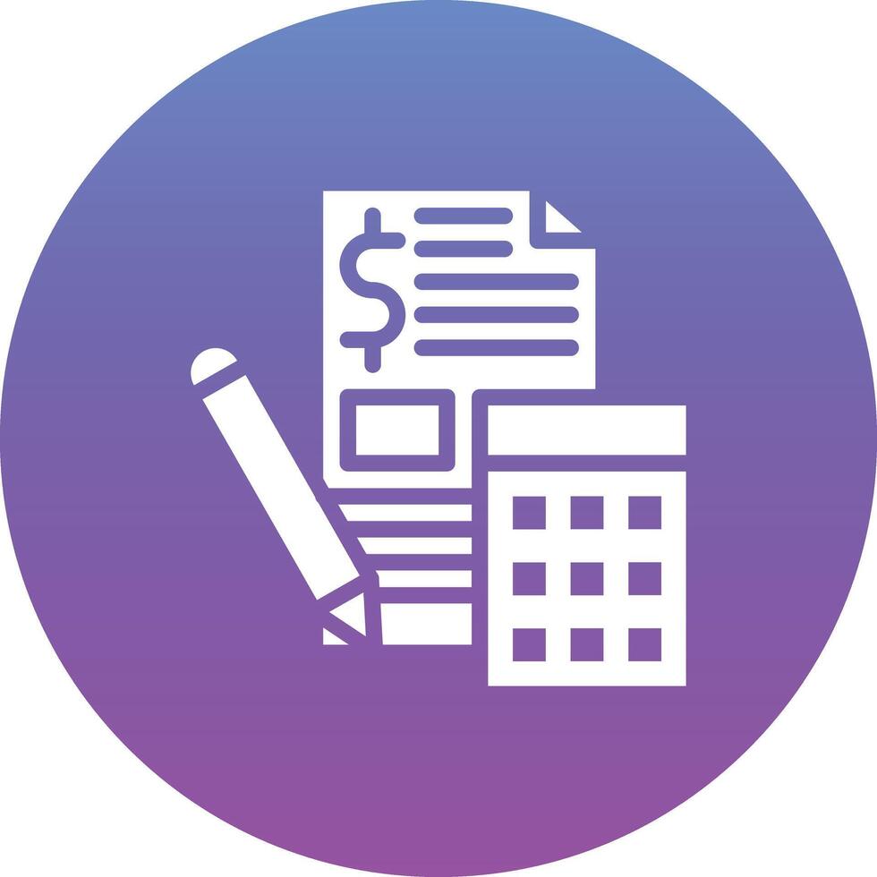 Accounting Vector Icon