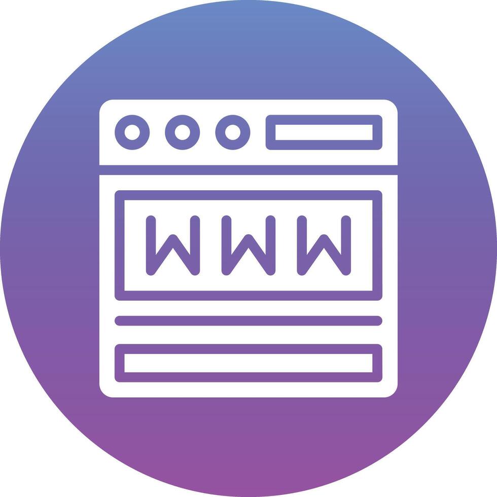 Website Vector Icon