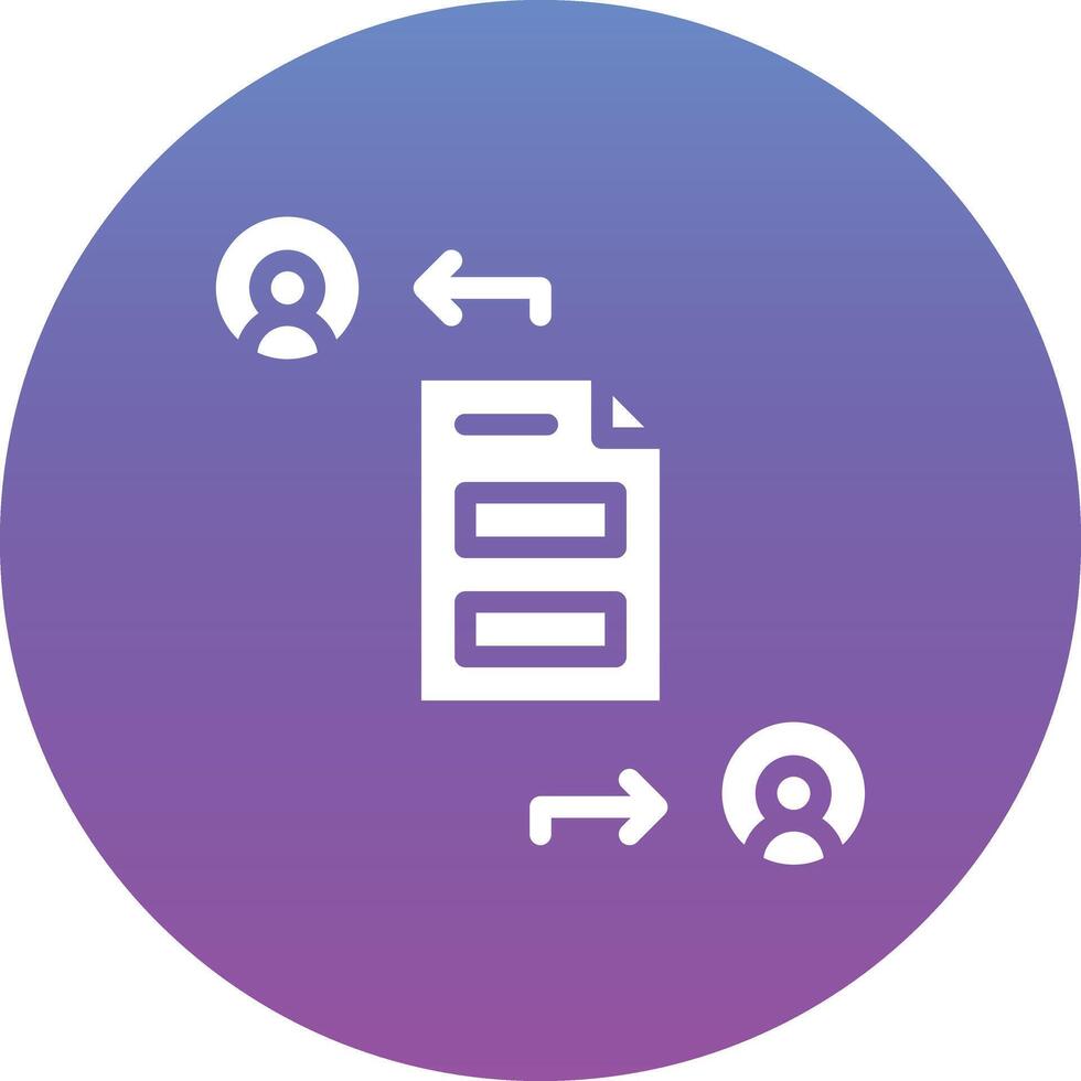 File Sharing Vector Icon