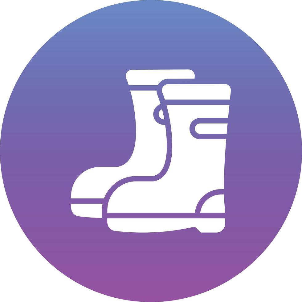 Farming Boots Vector Icon