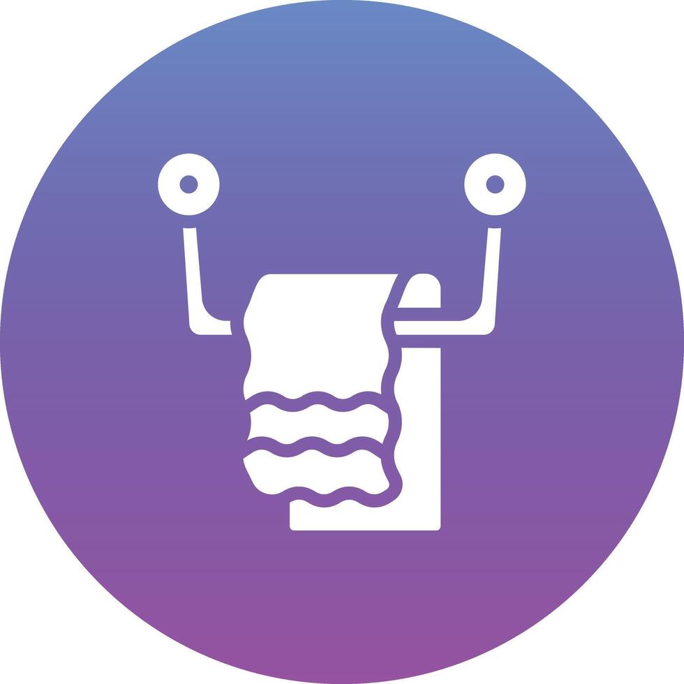Bath Towel Vector Icon