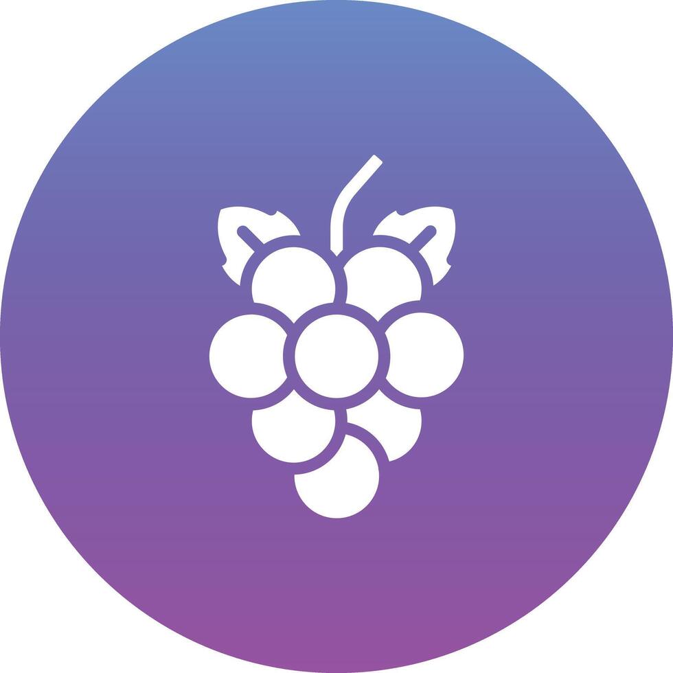 Grapes Vector Icon