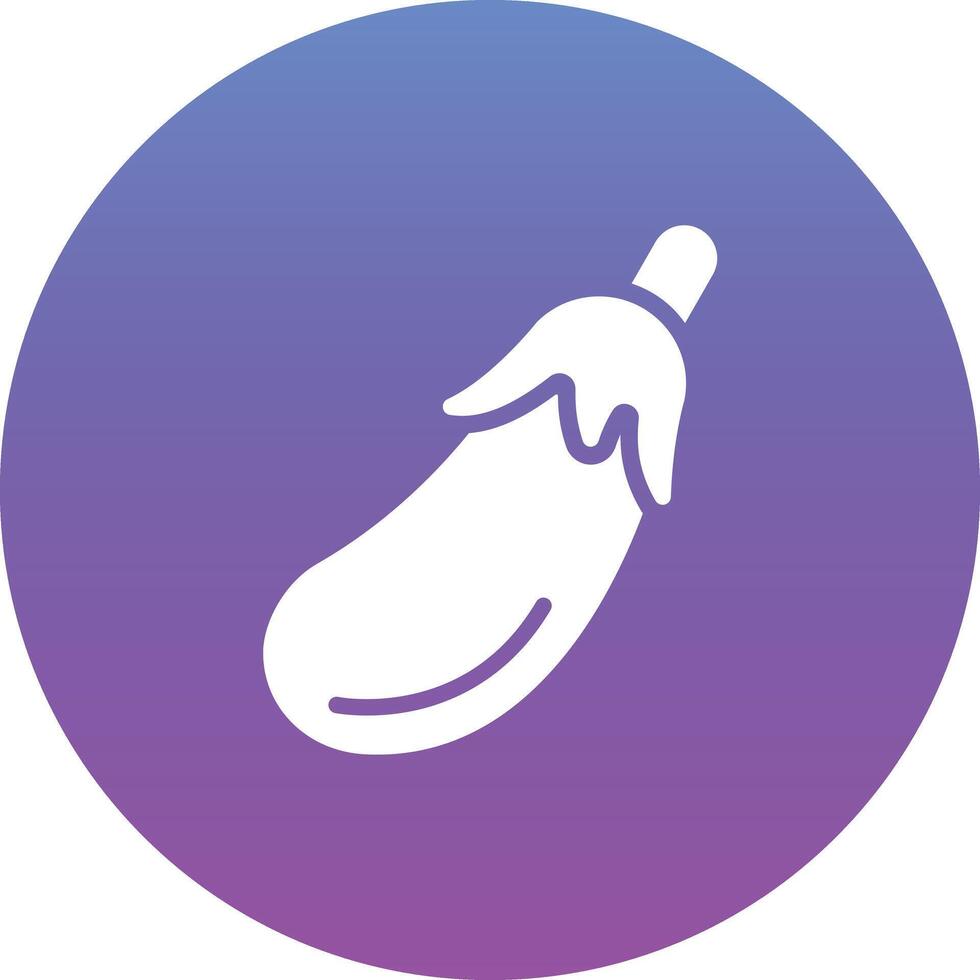 Eggplant Vector Icon