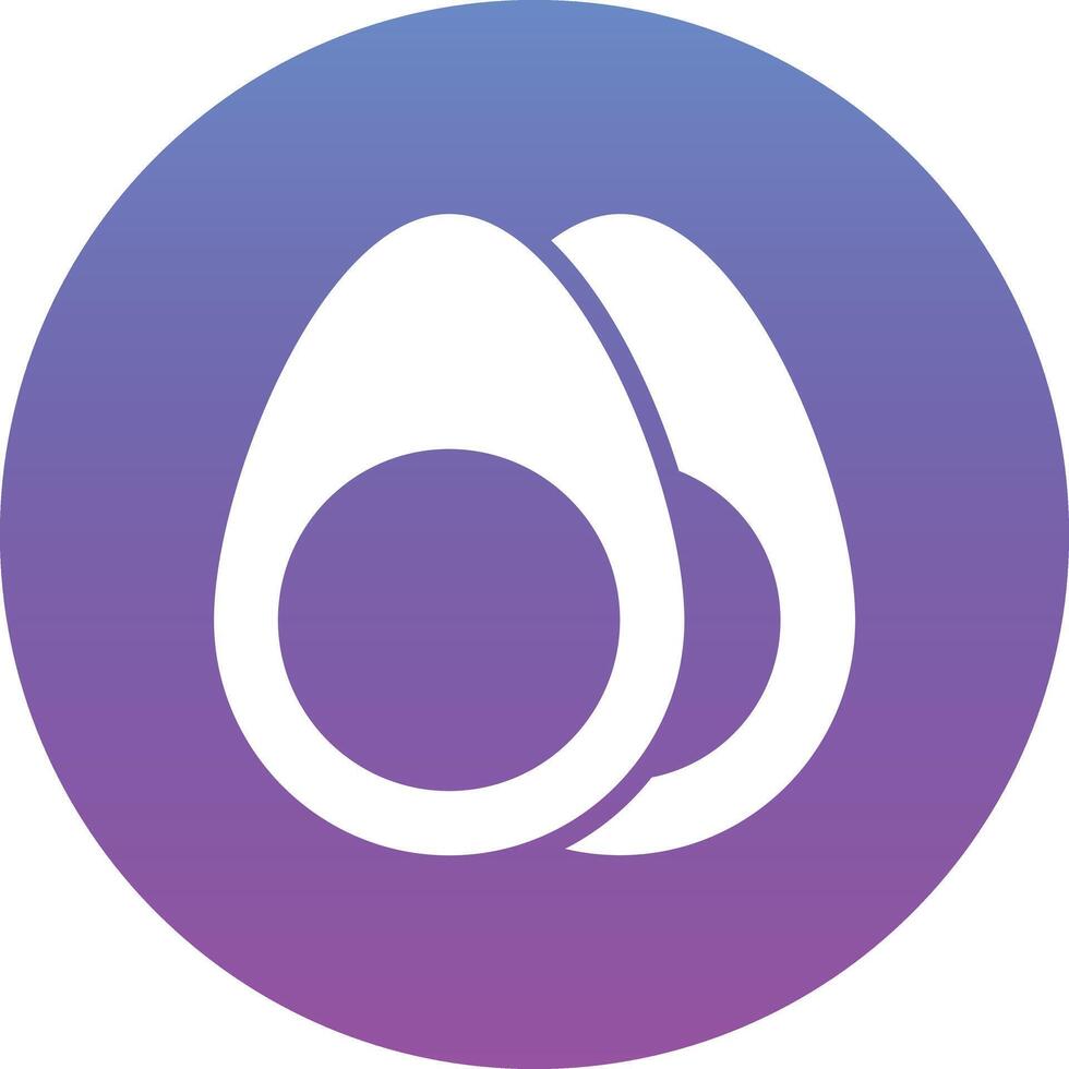 Boiled Egg Vector Icon