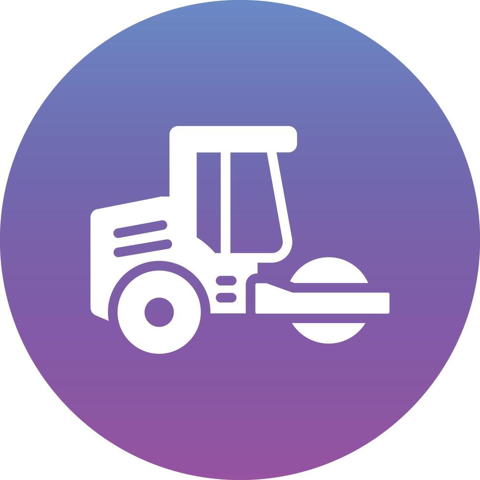 Road Roller Vector Icon