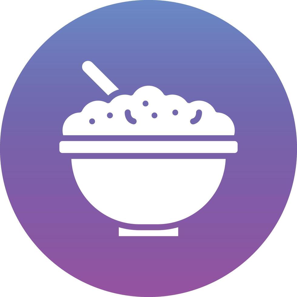 Cereal Bowl Vector Icon