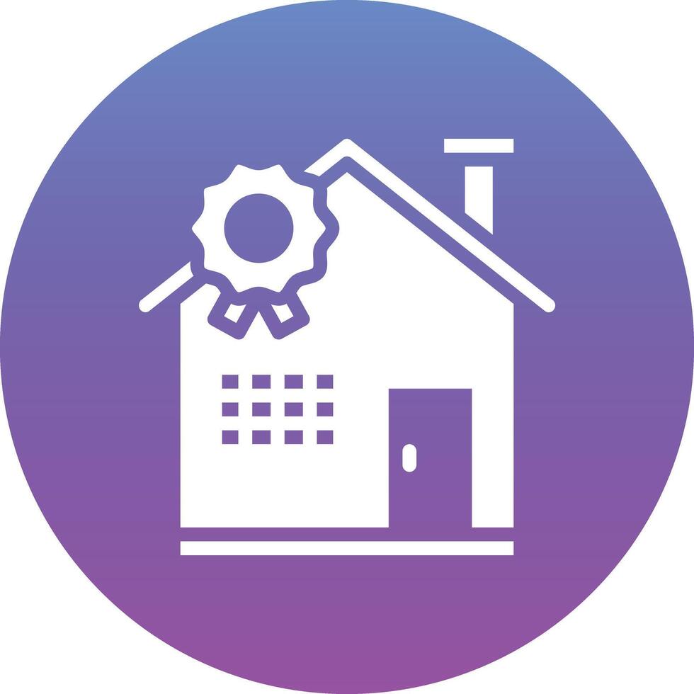 House Award Vector Icon