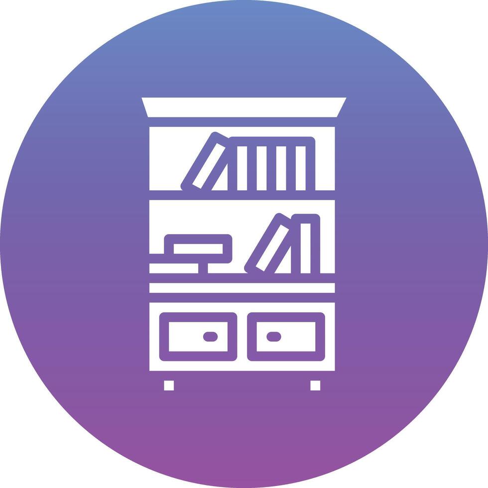 Book Case Vector Icon