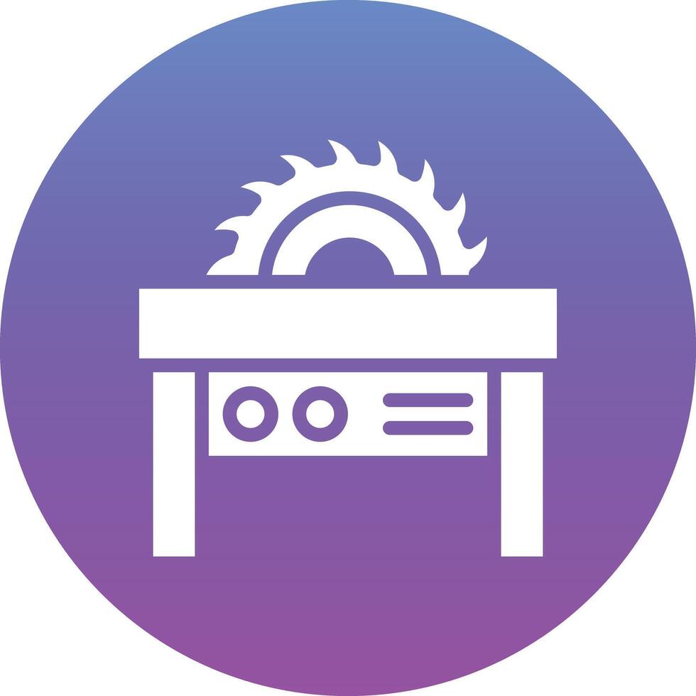Table Cutter Vector Icon