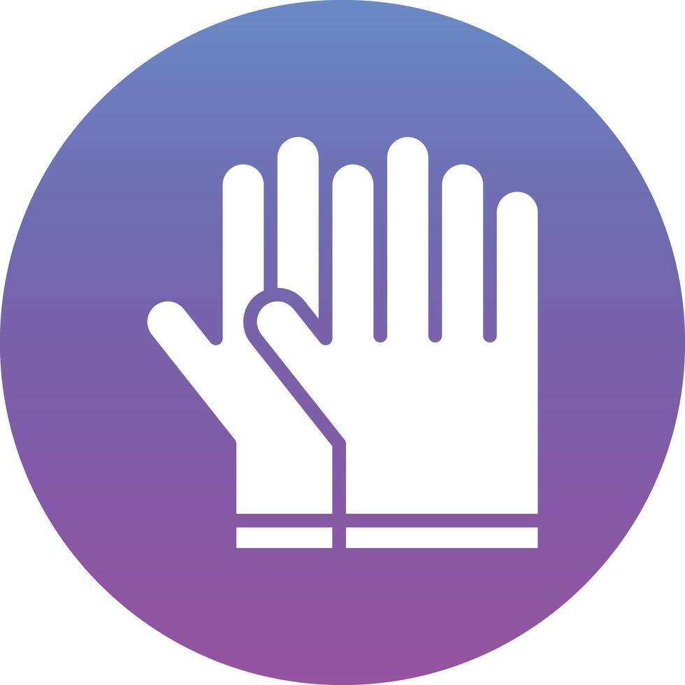 Working Gloves Vector Icon