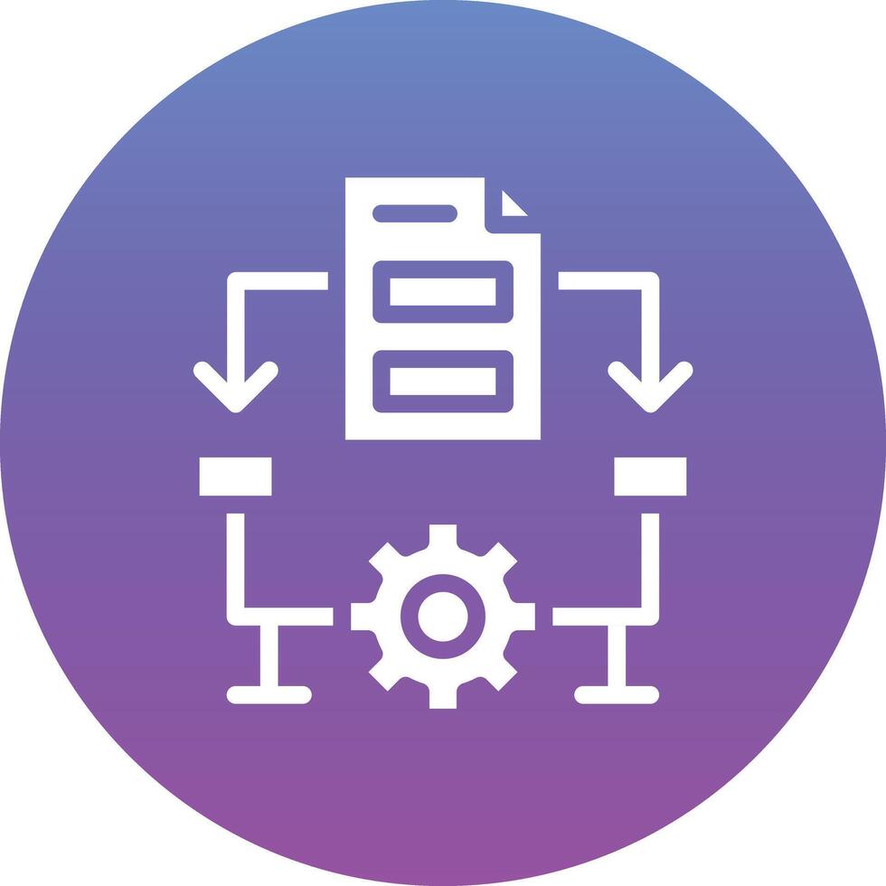 Algorithm Vector Icon