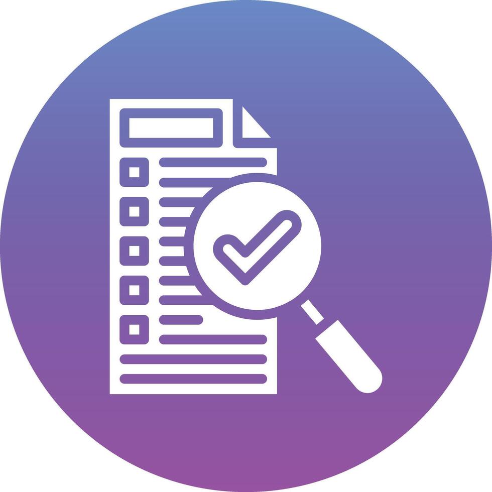 Seo Checklist Vector Icon