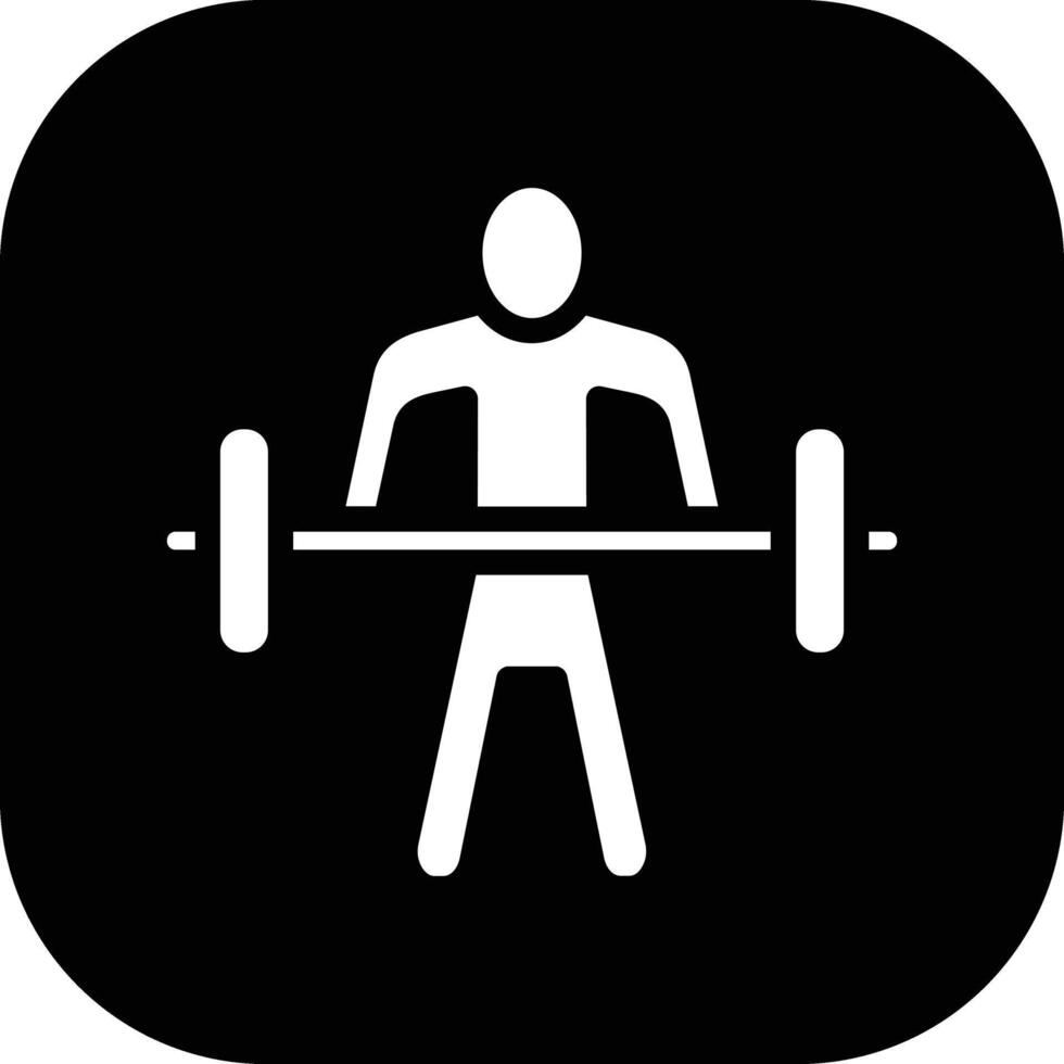 Weightlifting Vector Icon