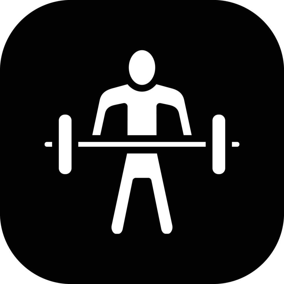 Weightlifting Vector Icon