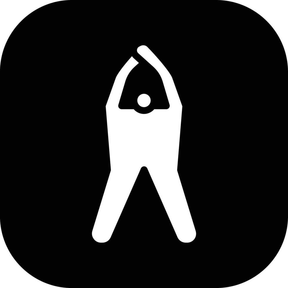 Person Exercising Vector Icon