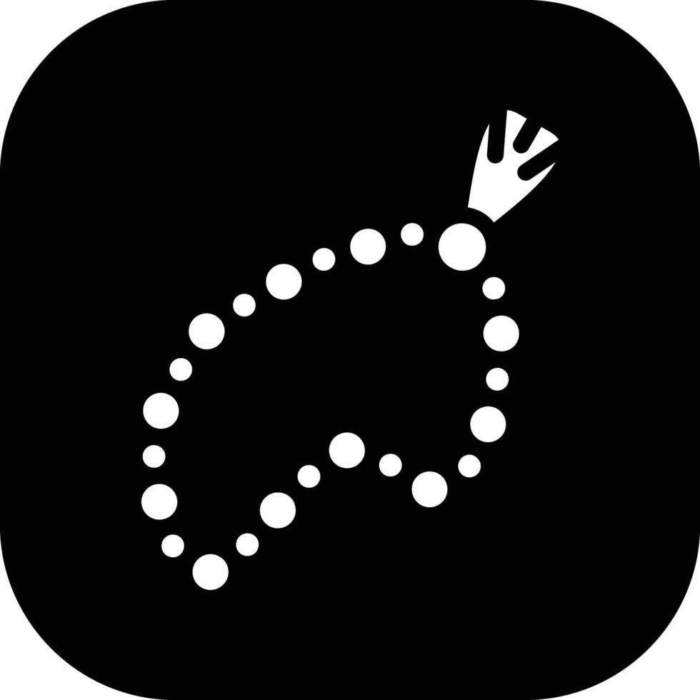 Praying Beads Vector Icon