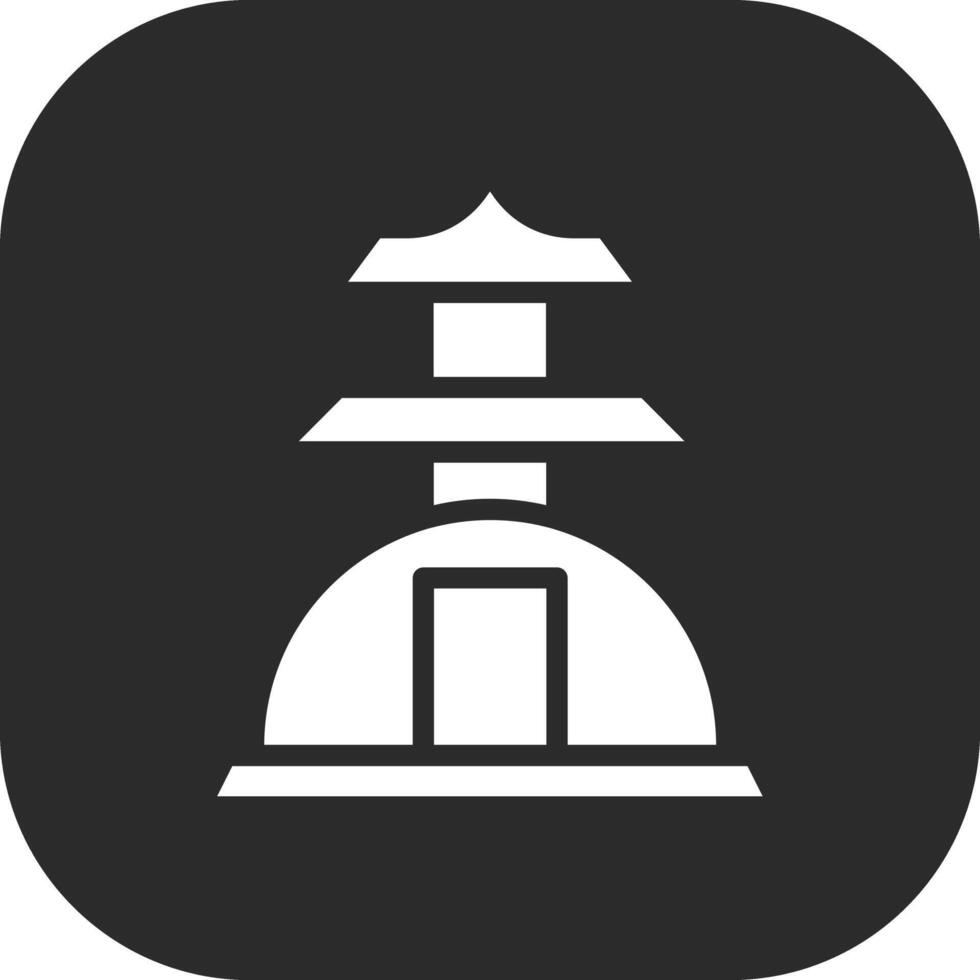 Stupa Vector Icon