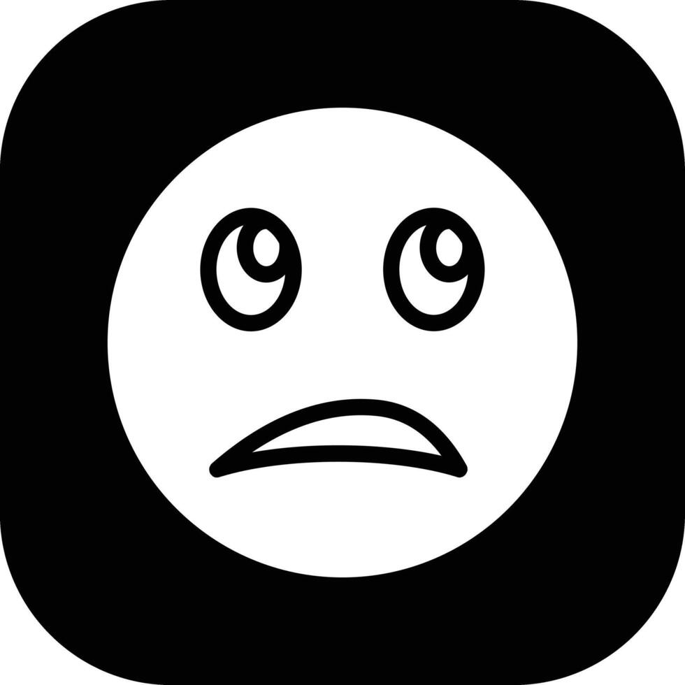 Face with Rolling Eyes Vector Icon