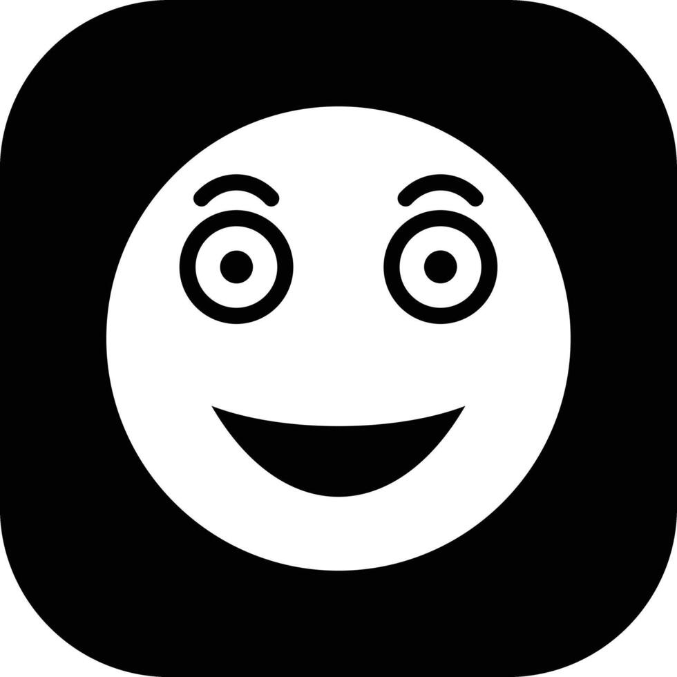 Grinning Face Vector Icon