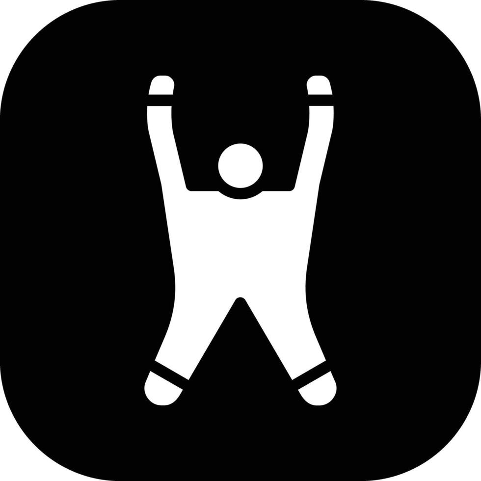 Mountain Pose Upward Vector Icon