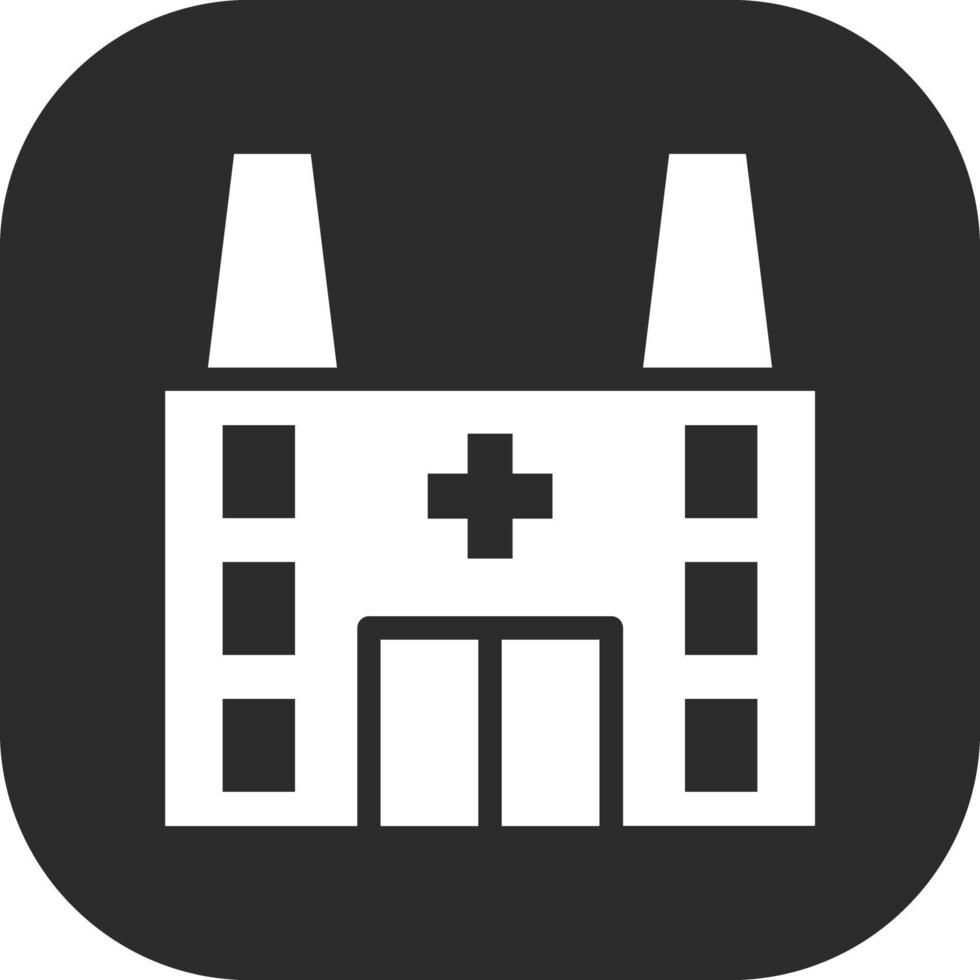 Medicine Factory Vector Icon