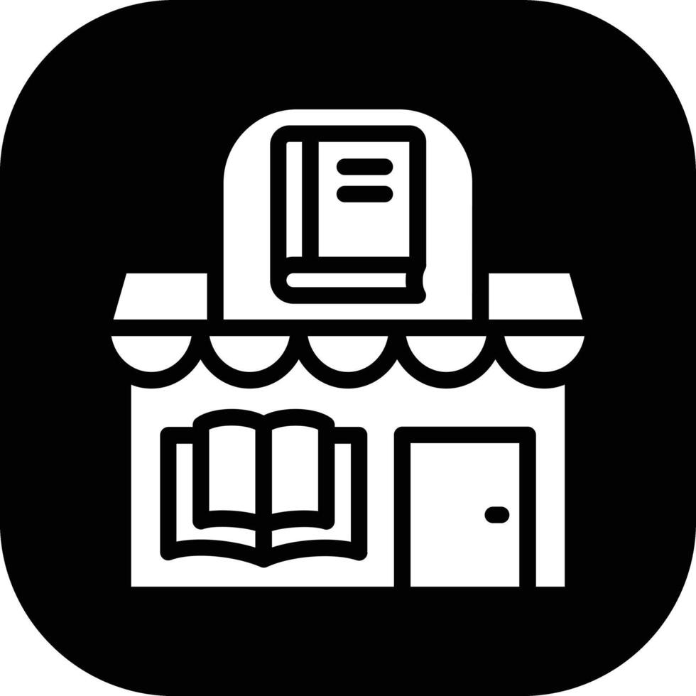 Book Shop Vector Icon