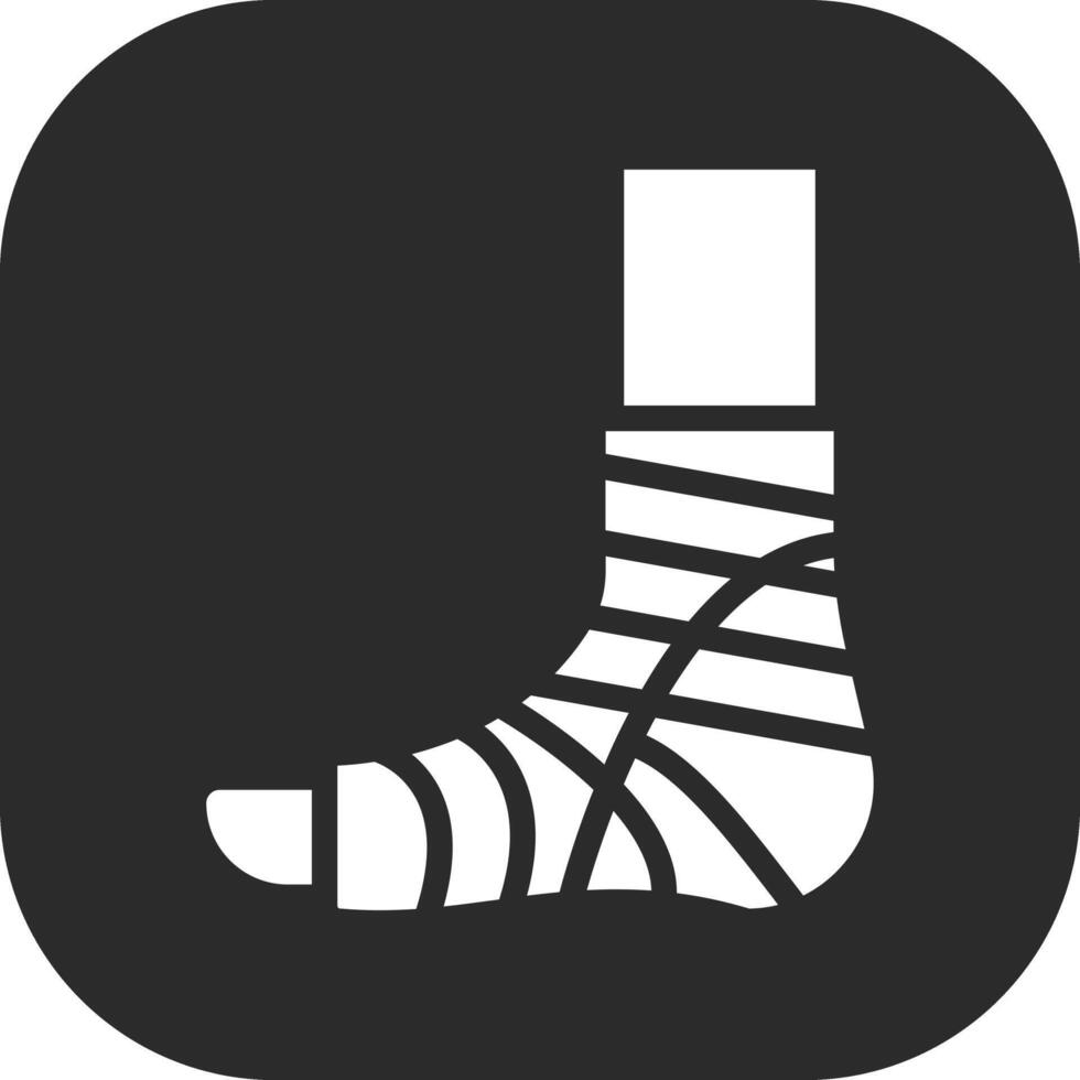 Broken Leg Vector Icon