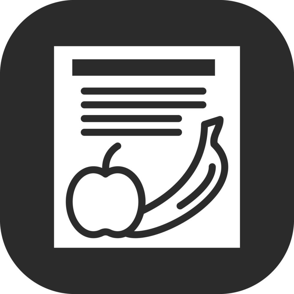 Dietary Food Vector Icon