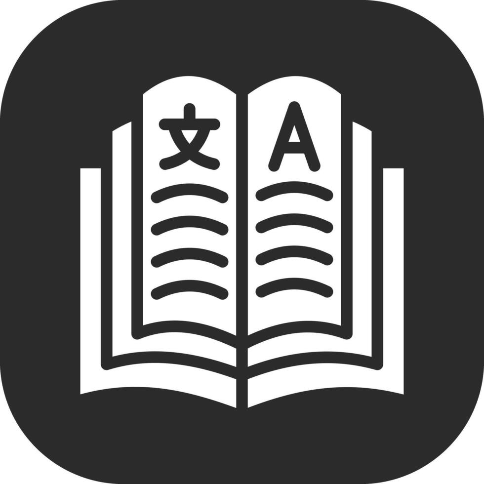 Language Learning Vector Icon