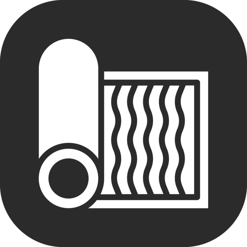 Gym Carpet Vector Icon