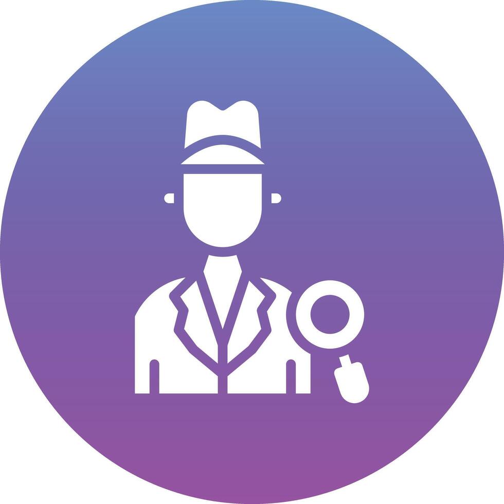 Detective Vector Icon