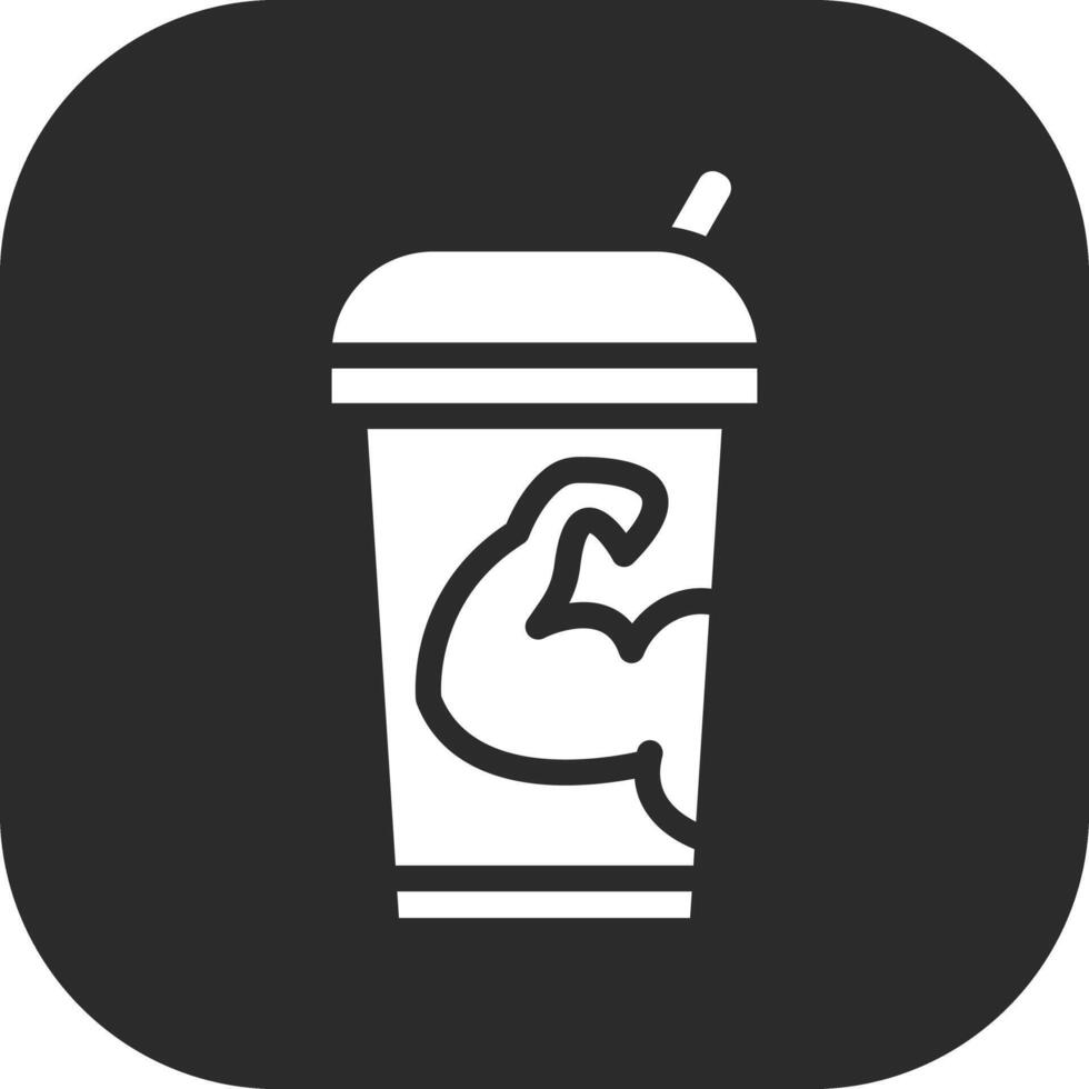 Protein Shake Vector Icon