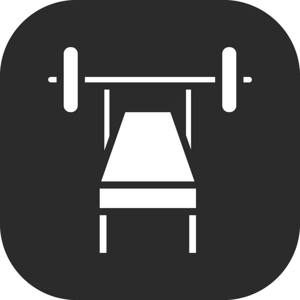 Bench Press Vector Icon