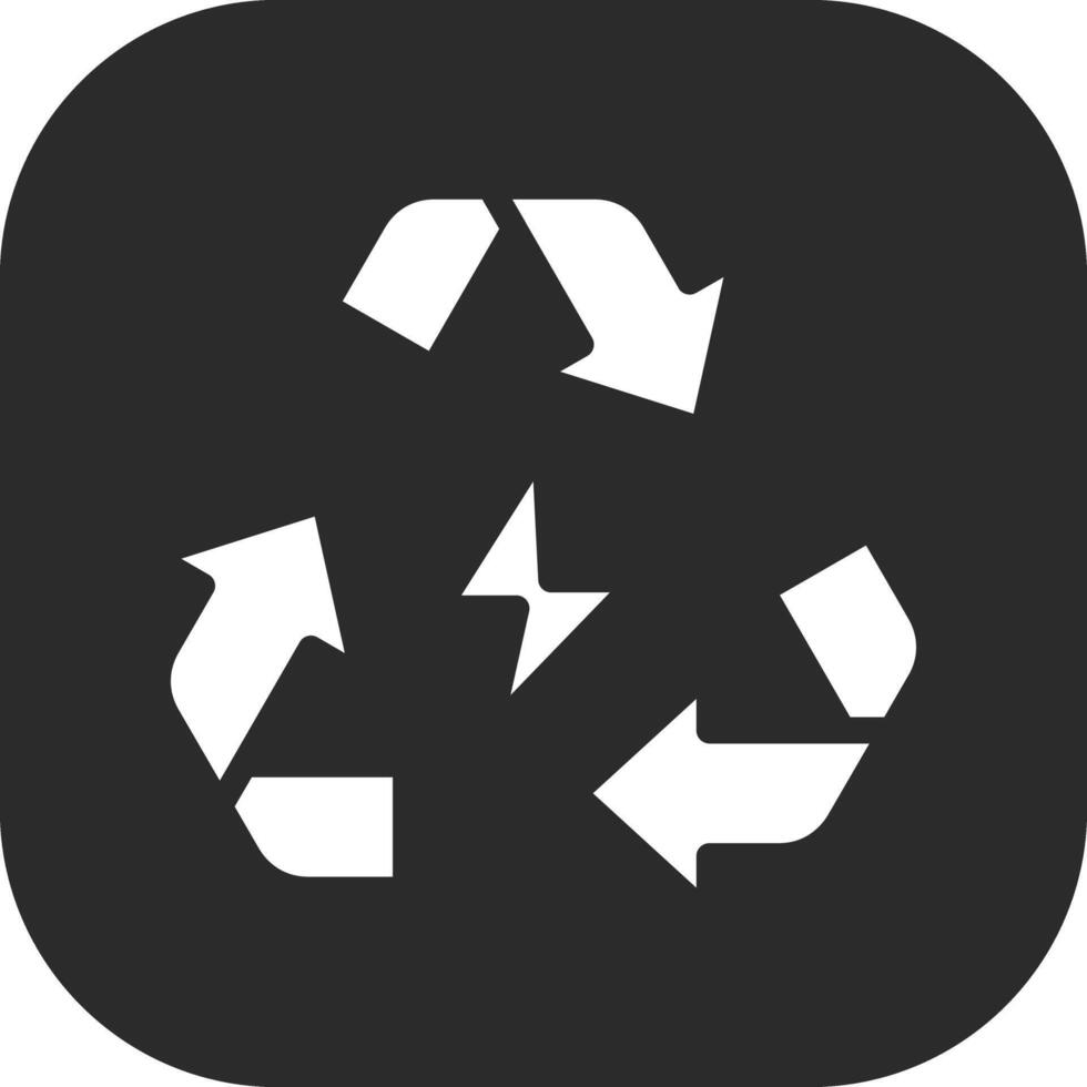 Recycle Energy Vector Icon
