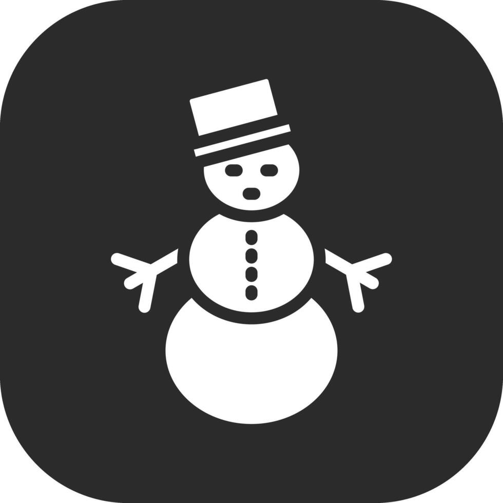 Snowman Vector Icon