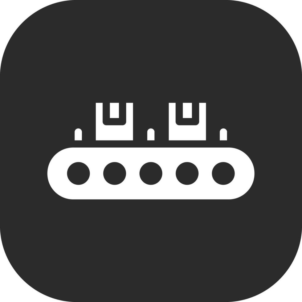 Conveyor Belt Vector Icon