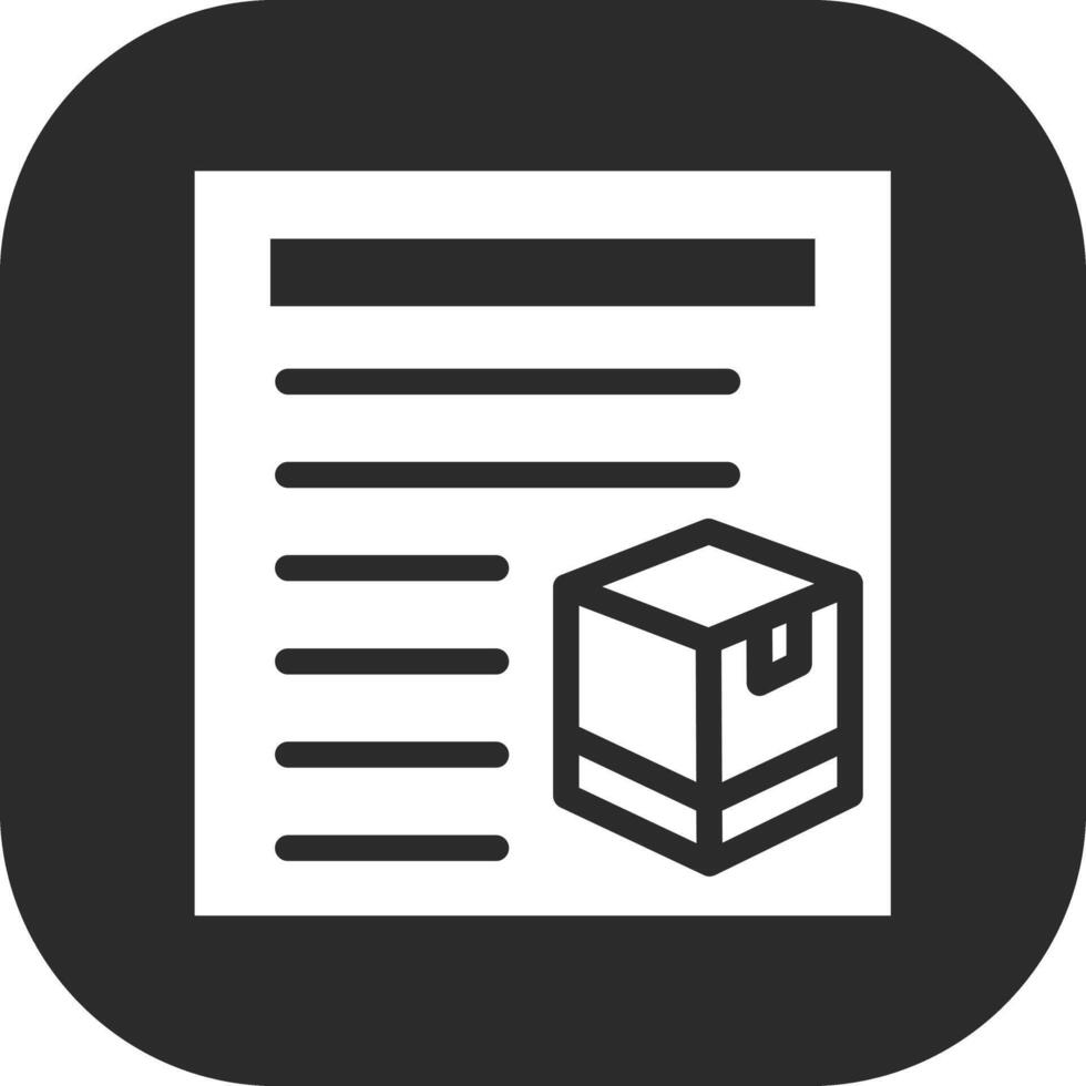 Delivery Note Vector Icon