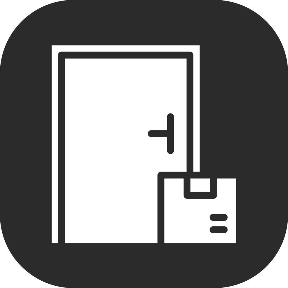 Door Delivery Vector Icon