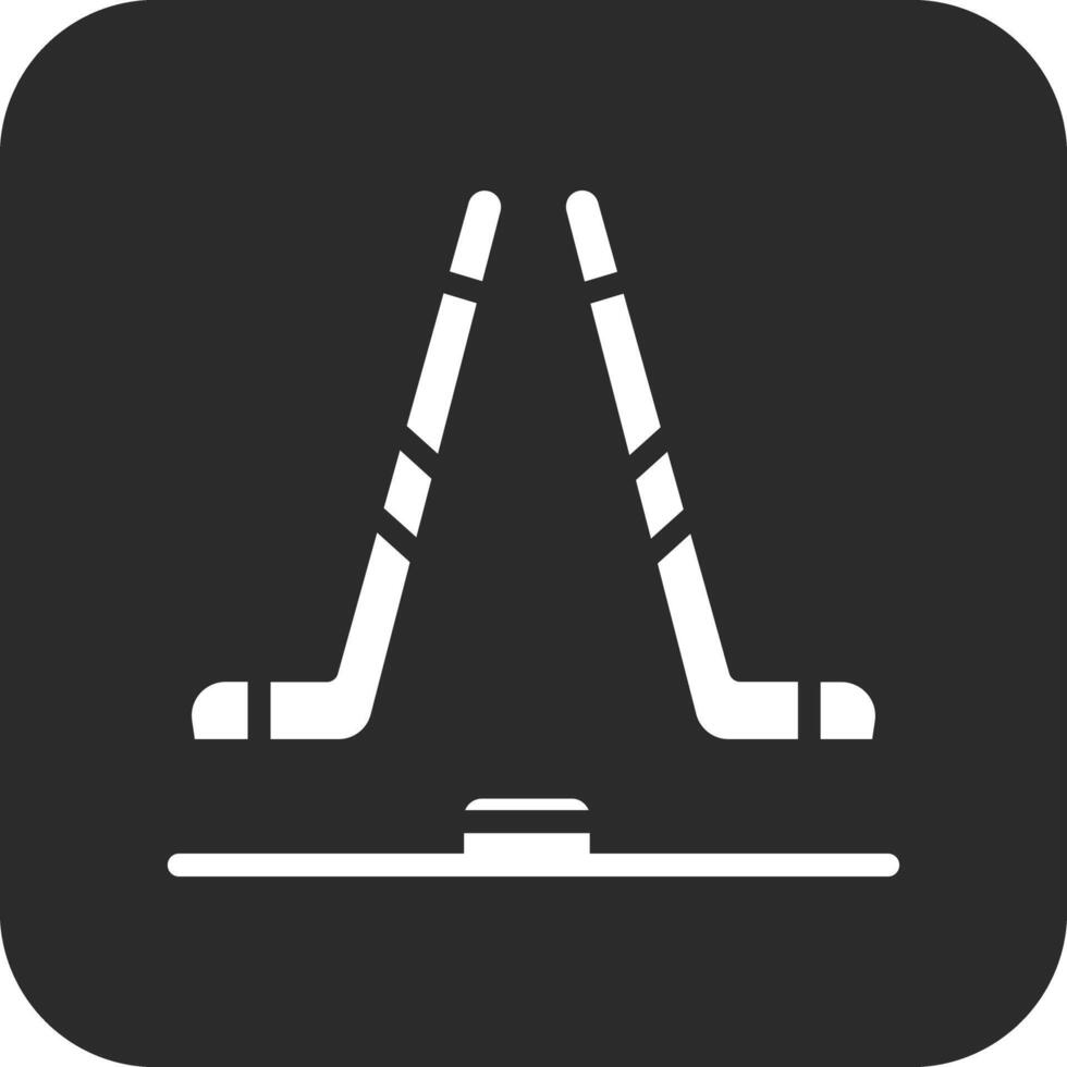 Ice Hockey Vector Icon