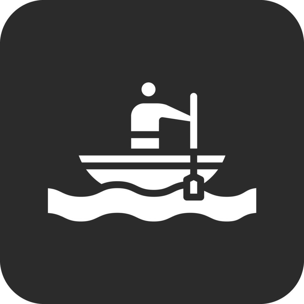 Rowing Vector Icon
