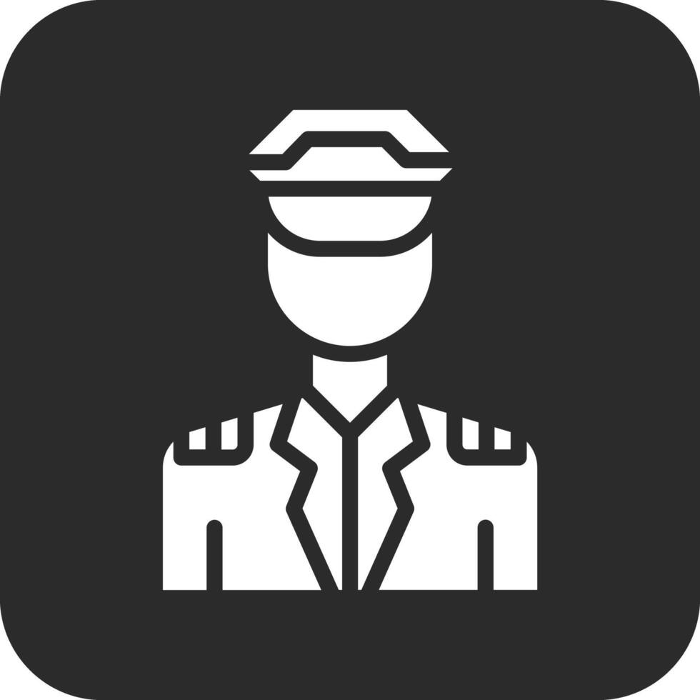 icono de vector piloto