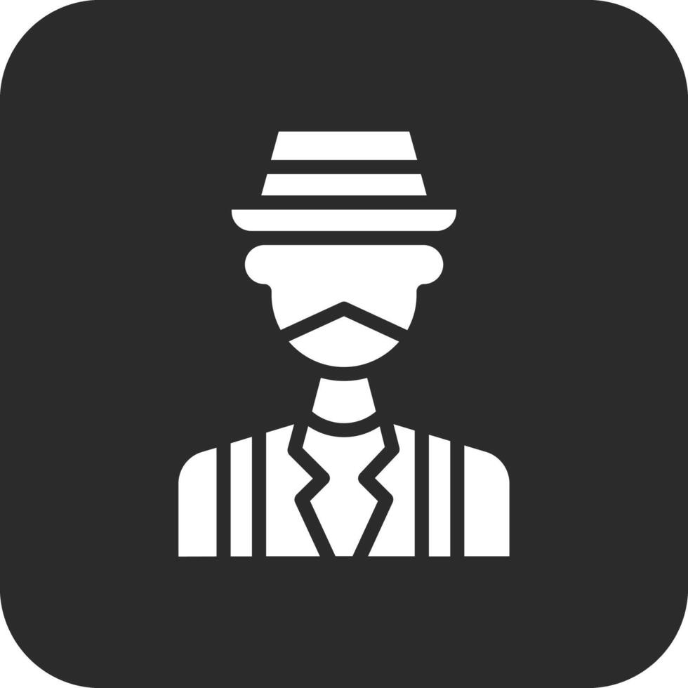 icono de vector de bandido