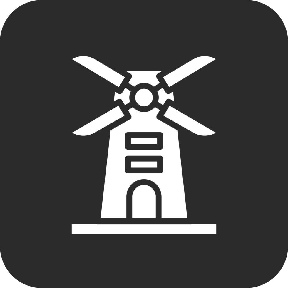 Windmill Vector Icon