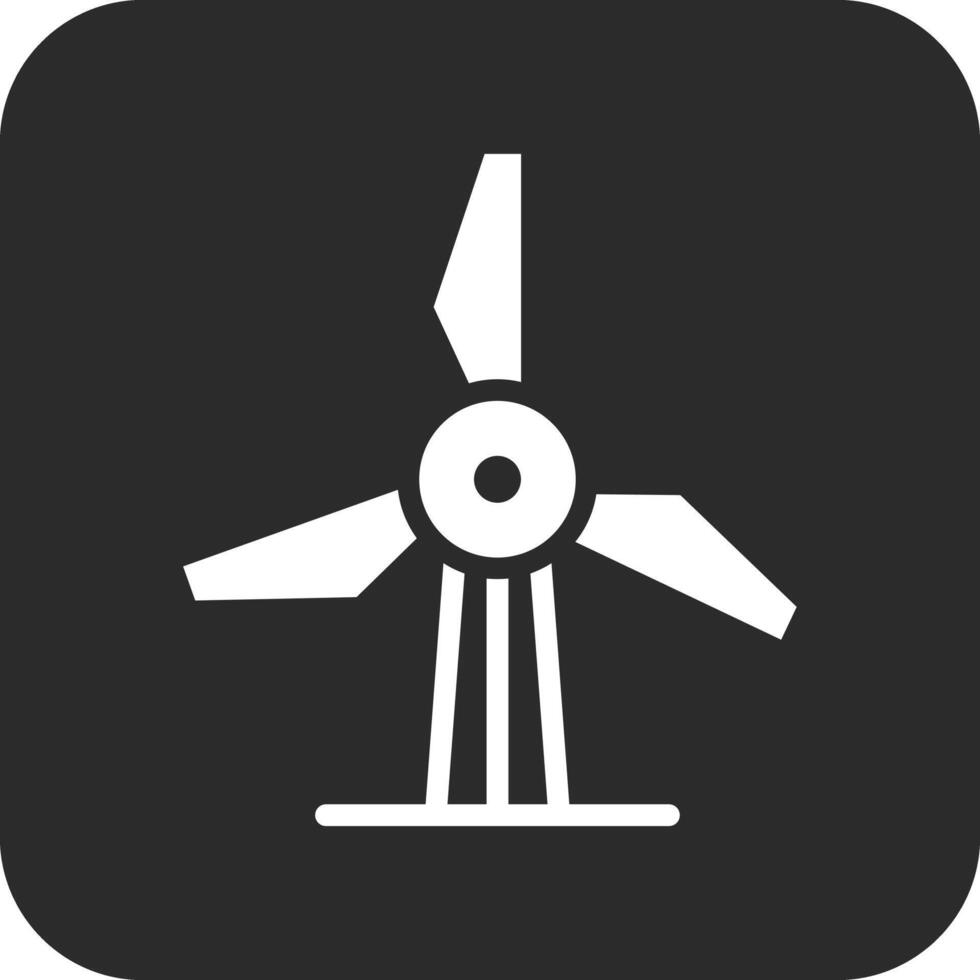 icono de vector de molino de viento