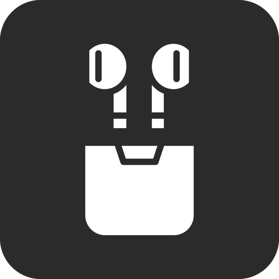 Wireless Earphones Vector Icon