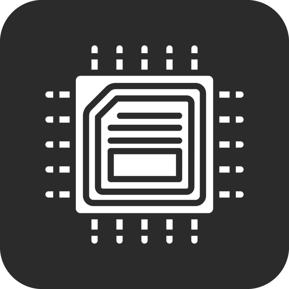 CPU Processor Vector Icon