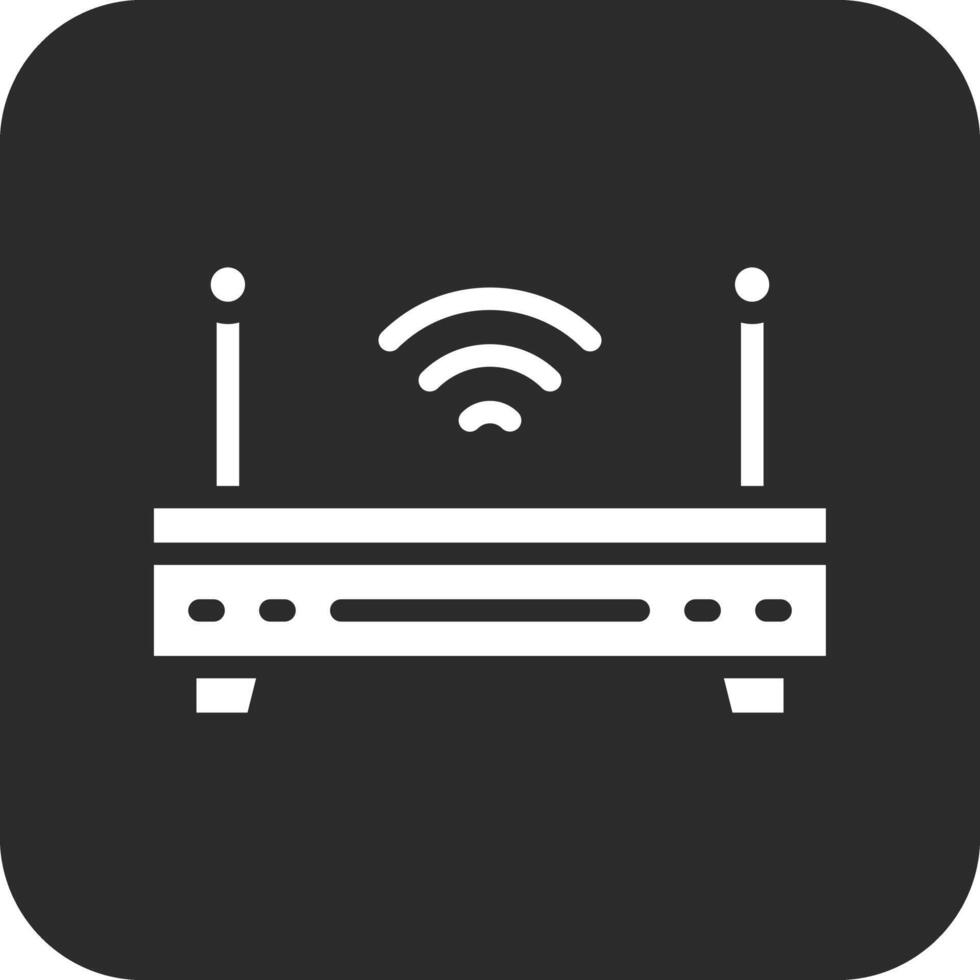 Wireless Router Vector Icon