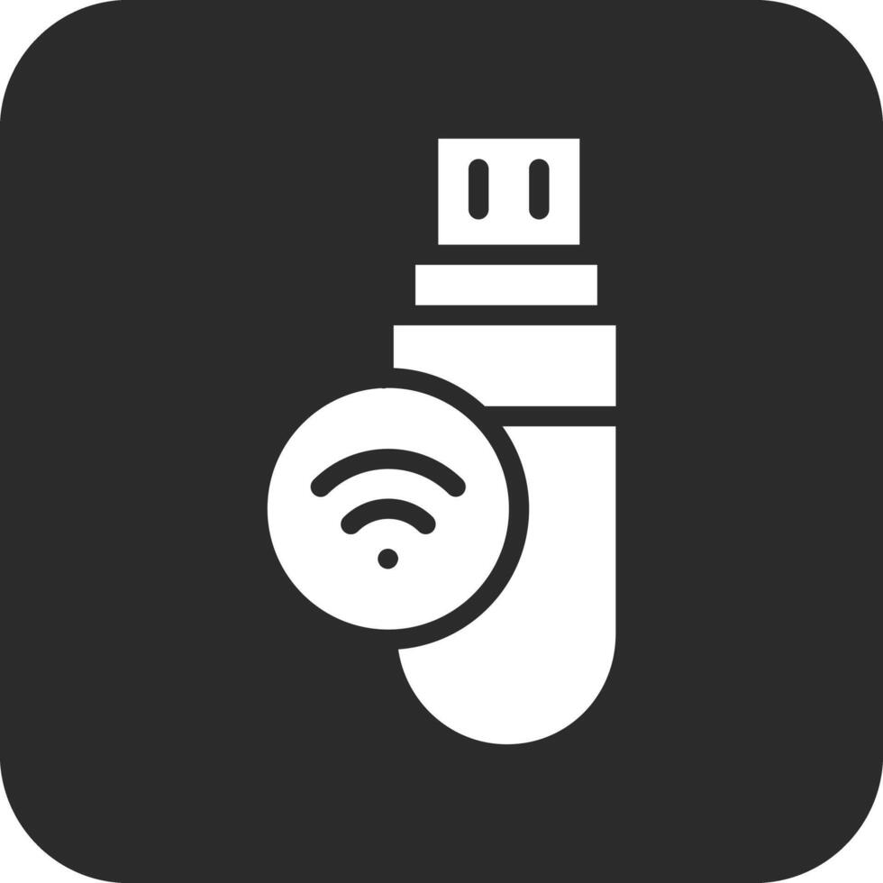 USB Wifi Vector Icon