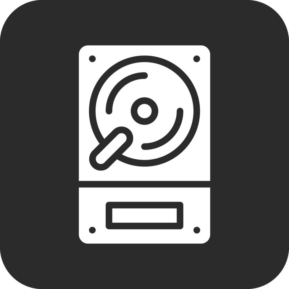 Hard Disk Vector Icon