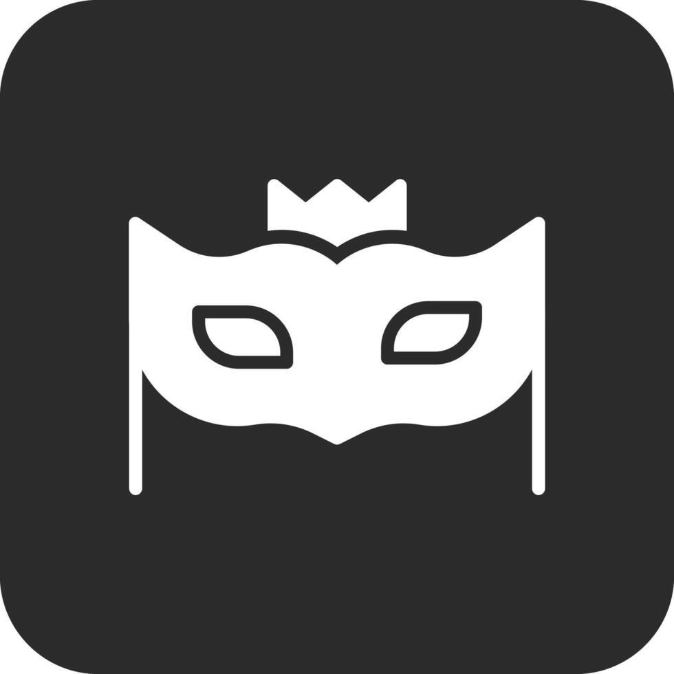 New Year Mask Vector Icon